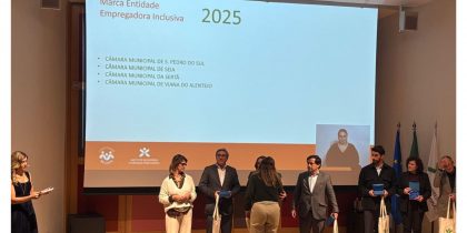 Município de Viana do Alentejo distinguido como Marca Entidade Empregadora Inclusiva pelo IEFP